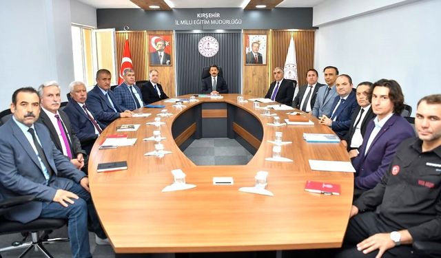 Vali Demiryürek’ten Kırşehir’de eğitim hazırlıklarına yakın takip