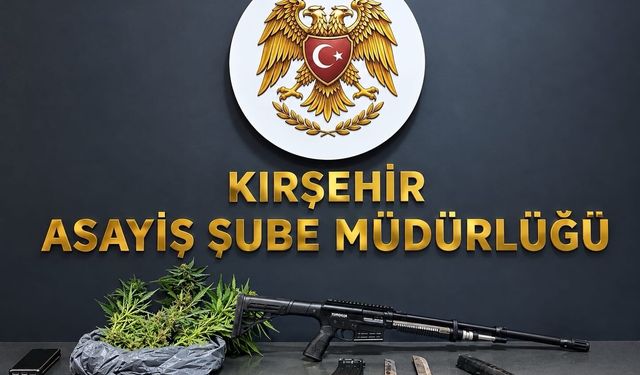 Kırşehir’de Asayiş Uygulamalarının Sonucu Dikkat Çekti