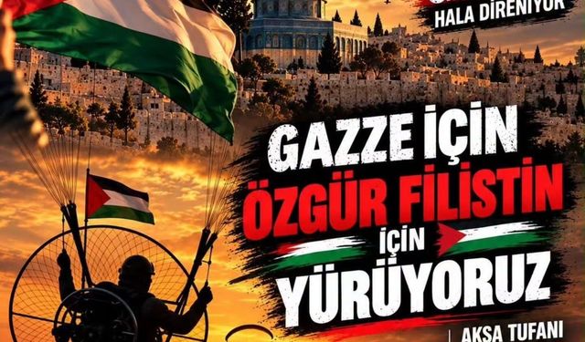Kırşehir’de Gazze için dev yürüyüş düzenleniyor!