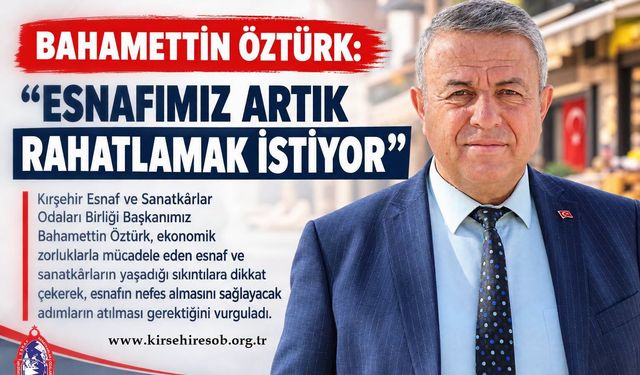 Kırşehir Esnafı Darboğazda!