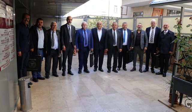 Başkan muhtarları ağırladı