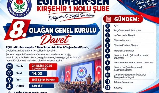 Genel Kurul Heyecanı: Tarih ve Saat Belli Oldu!