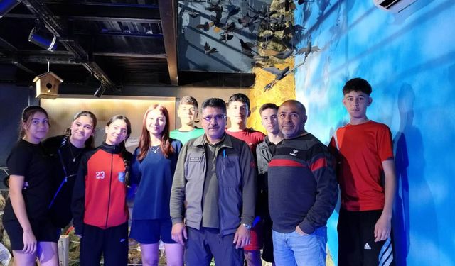 Kırşehir Spor Lisesi Kros Sporcuları Aşıkpaşa Tabiat Parkı’nda Doğayla Buluştu