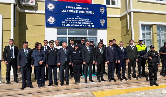 Bakan Çiftçi, Kaman’da yapımı tamamlanan projeleri inceledi