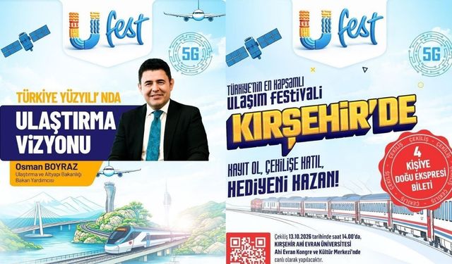 Bakan Yardımcısı Osman Boyraz Kırşehir’e Geliyor: 4 Kişiye Bilet Hediyesi