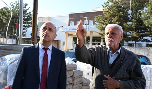 Çiçekdağı Emniyet Amirliği binasında çalışmalar sürüyor