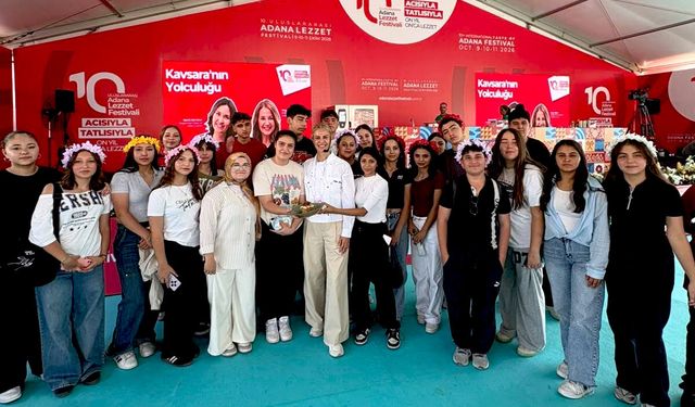 Geleceğin şefleri Adana Lezzet Festivali’nde mesleki deneyim kazandı