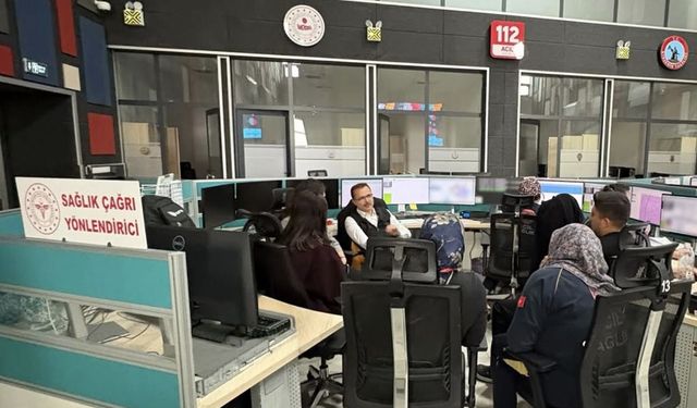 Kırşehir’de 112 Ekiplerinin Çalışmaları Değerlendirildi