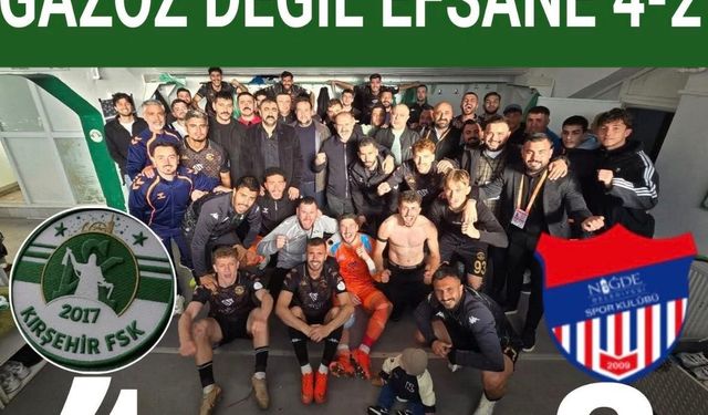 KIRŞEHİRSPOR’DAN PLAY-OFF’A GÖVDE GÖSTERİSİ!