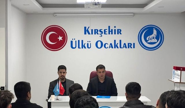 Ülkü Ocakları Kırşehir’de Güz Dönemi Seminerlerini Sürdürüyor