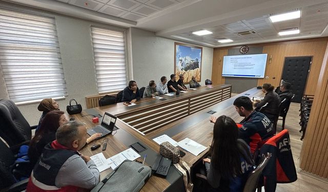 Kırşehir AFAD’dan personellere sivil savunma eğitimi