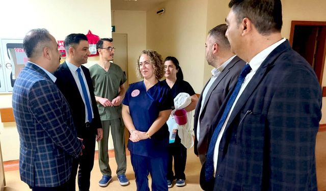 Kırşehir Eğitim ve Araştırma Hastanesi’nde saha mesaisi