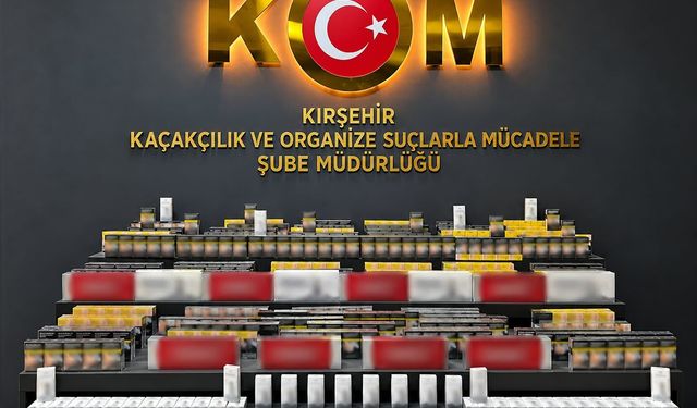 Kırşehir Emniyeti’nden kaçakçılara geçit yok