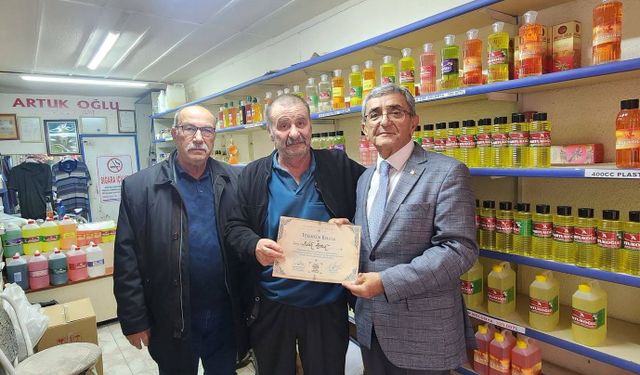 Kırşehir’de Ahilik geleneğini yaşatan yerel üreticiye teşekkür