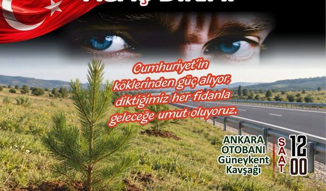 Kırşehir’de Cumhuriyet coşkusu yeşil hamleyle taçlanıyor
