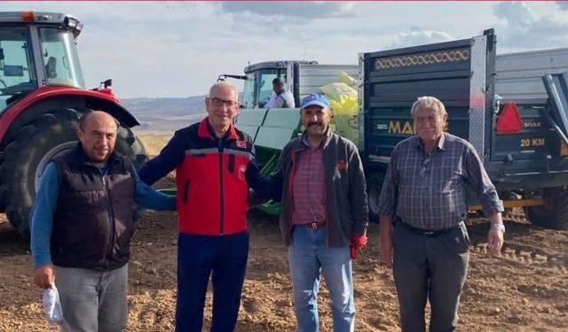 Kırşehir’de ekim sezonu sahada takip ediliyor