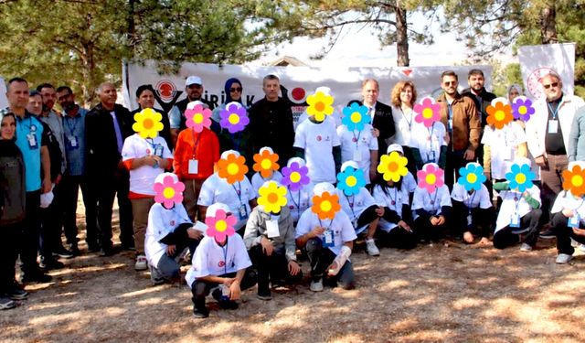 Kırşehir’de özel öğrenciler için doğaya özel dokunuş