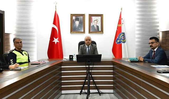 Kırşehir'in asayiş durumu değerlendirildi
