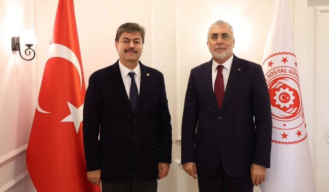 Kırşehir’in İstihdamı Bakan Işıkhan’la Görüşüldü