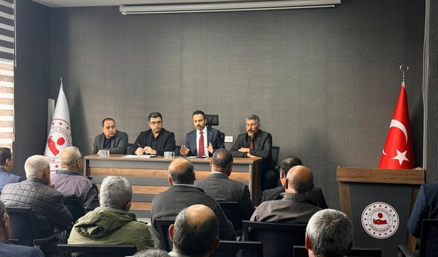 Köy Muhtarlarının Talepleri DSİ Toplantısında Görüşüldü