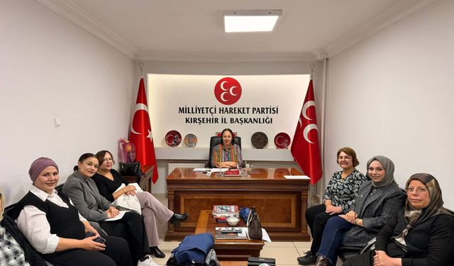 MHP Kırşehir KAÇEP Yönetimi ÜÖZEM Projesini Görüştü