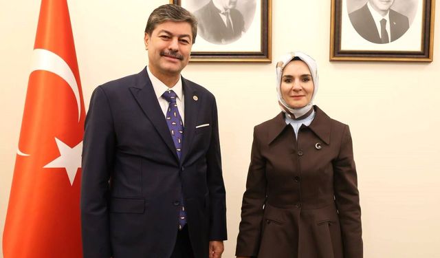 Milletvekili Erkan, Bakan Göktaş ile Kırşehir’in ihtiyaçlarını görüştü