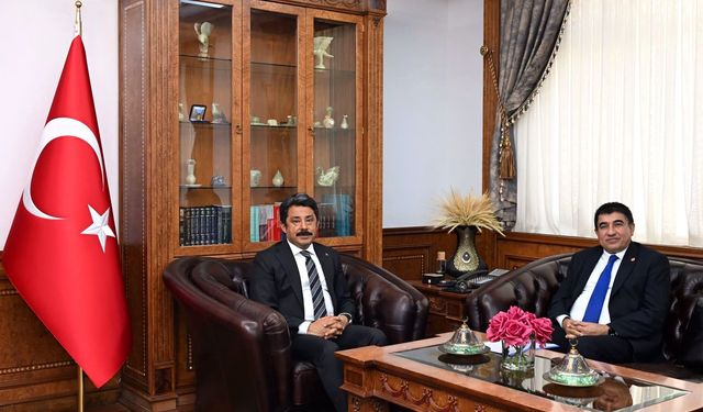 Milletvekili İlhan, Vali Demiryürek ile şehrin önceliklerini görüştü