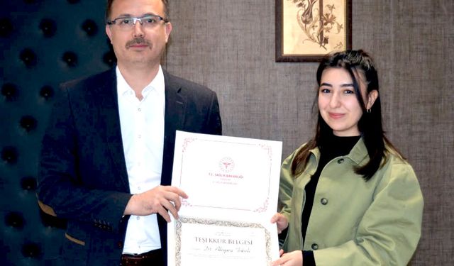 Müdür Ersoy’dan Dr. Tekeli’ye veda ve teşekkür