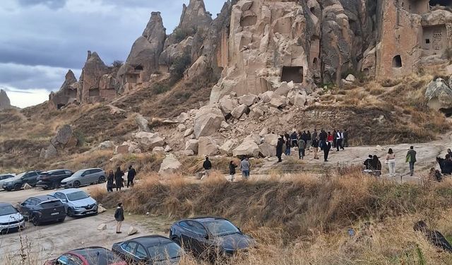 Nevşehir Göreme’de peribacası çöktü: Can kaybı ve yaralılar var