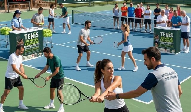 “Tenis Bilmeyen Kalmasın!” Kırşehir’de ücretsiz kurs başlıyor