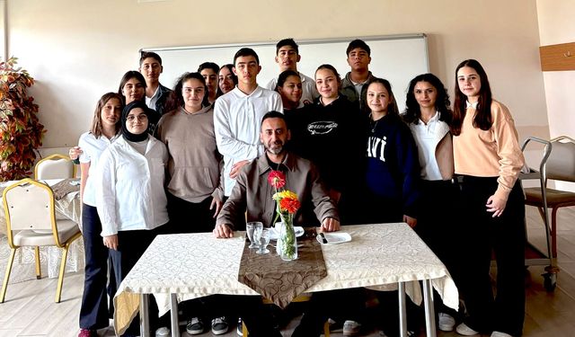 TOKİ Turizm Lisesi öğrencilerinden geleceğin turizm sektörüne uygulamalı hazırlık