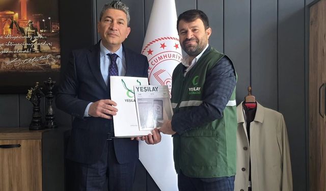 Yeşilay’dan Mucur’da eğitim odaklı görüşme gerçekleşti