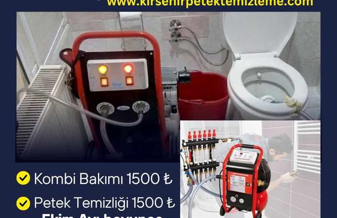 Kış öncesi kombi ve petek bakımına özel kampanya