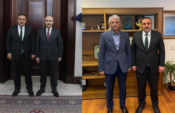 Belediye Başkanı Ankara’da ilçe konularını görüştü