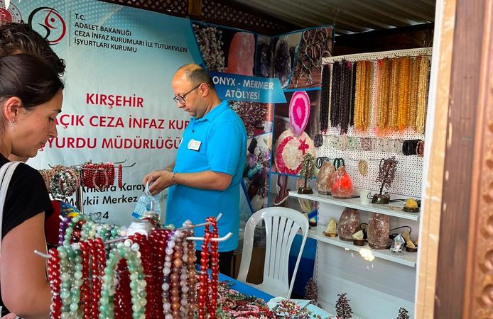 Kırşehir Ceza İnfaz Kurumu Ürünleri Kayseri'de Görücüye Çıktı