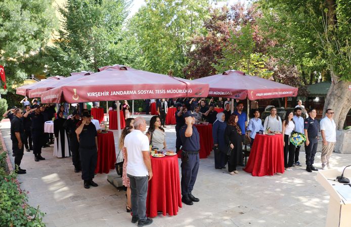 Kırşehir İl Jandarma Komutanlığında rütbe terfi töreni düzenlendi