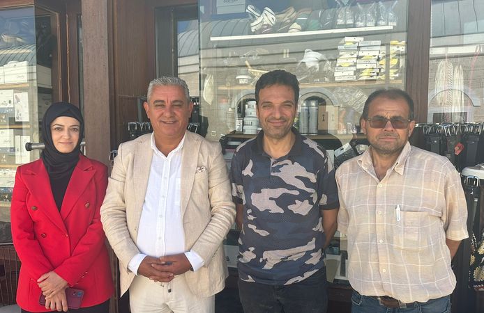 Göçmen, Engelli Esnaflarla Bir Araya Geldi