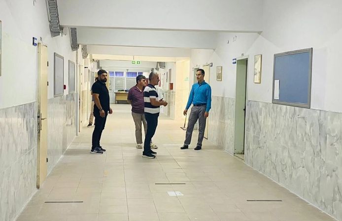 Çiçekdağı’nda Okulların Fiziki Koşulları İyileştiriliyor