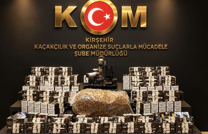 Kırşehir’de Kaçak Tütün Operasyonu