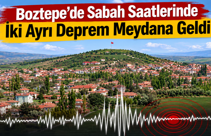 Kırşehir Boztepe’de Peş Peşe Depremler!