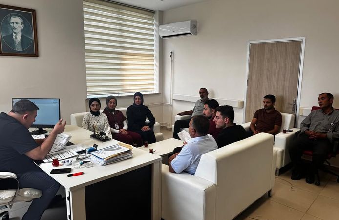 Başhekim Dr. Yaşlı Personeli Dinledi