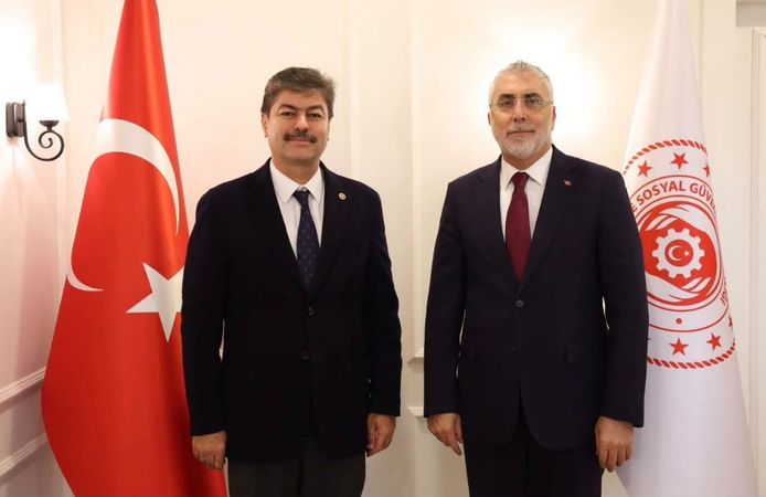 Kırşehir’in İstihdamı Bakan Işıkhan’la Görüşüldü