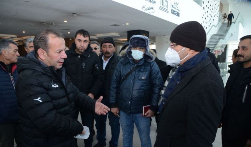 Bolu Belediye Başkanı Tanju Özcan Kırşehir'de