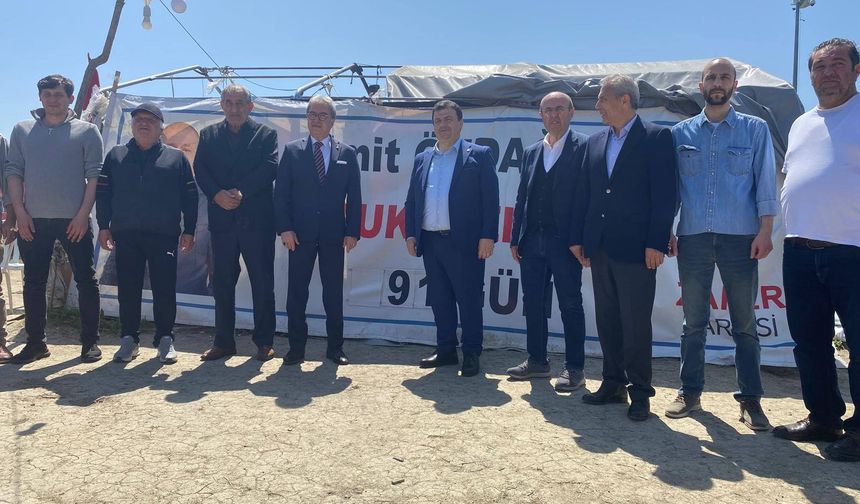 Cezaevinde görüşme, çadırda dayanışma: Ekicioğlu’nun gündem yaratan ziyareti!