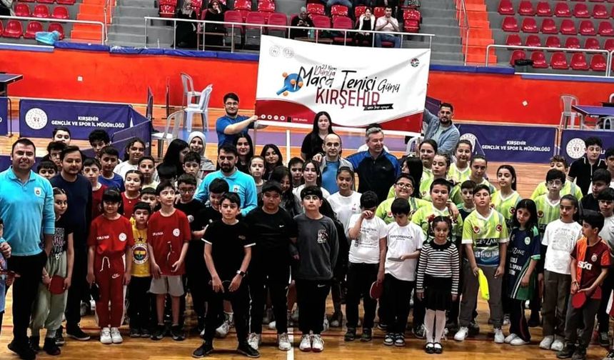 Kırşehir'de Masa Tenisi heyecanı sona erdi: Takımlar Alanya için hazırlanıyor