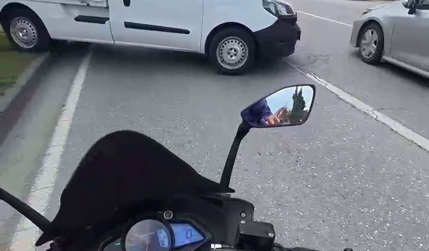 Samsun trafiğinde şoförsüz araç paniği: Yürekler ağza geldi