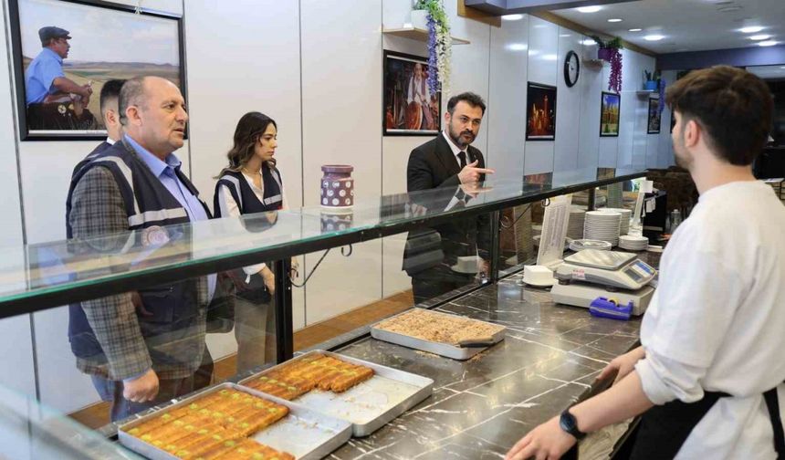 Tatlıcılarda ’dara’ denetimleri başladı