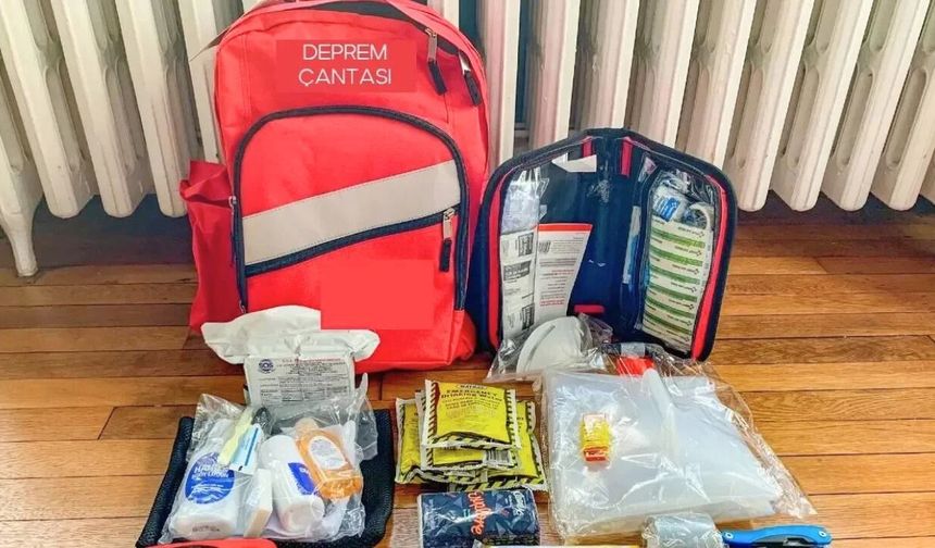 Deprem çantasında neler olmalı?