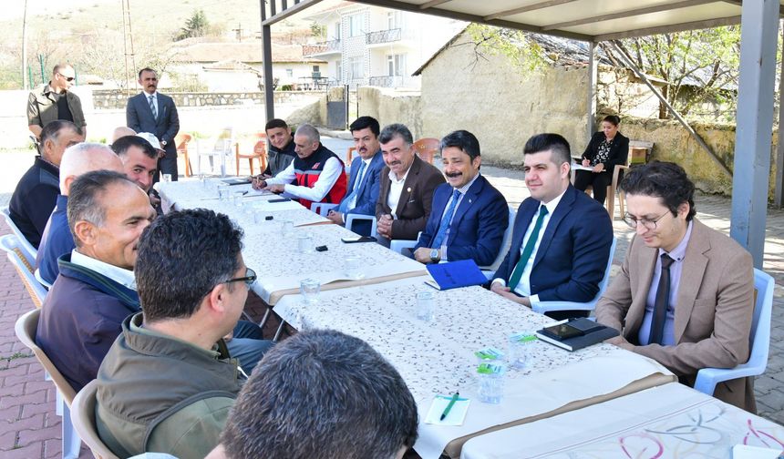 Devletin şefkat eli kırsalda: Vali Demiryürek halkın yanında