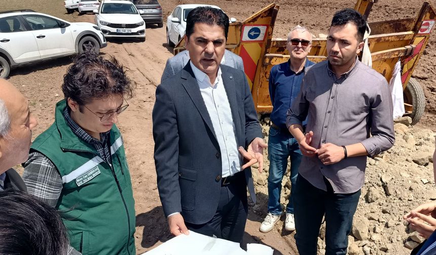 Kırşehir'de  tarıma yön verecek dev proje hızla ilerliyor